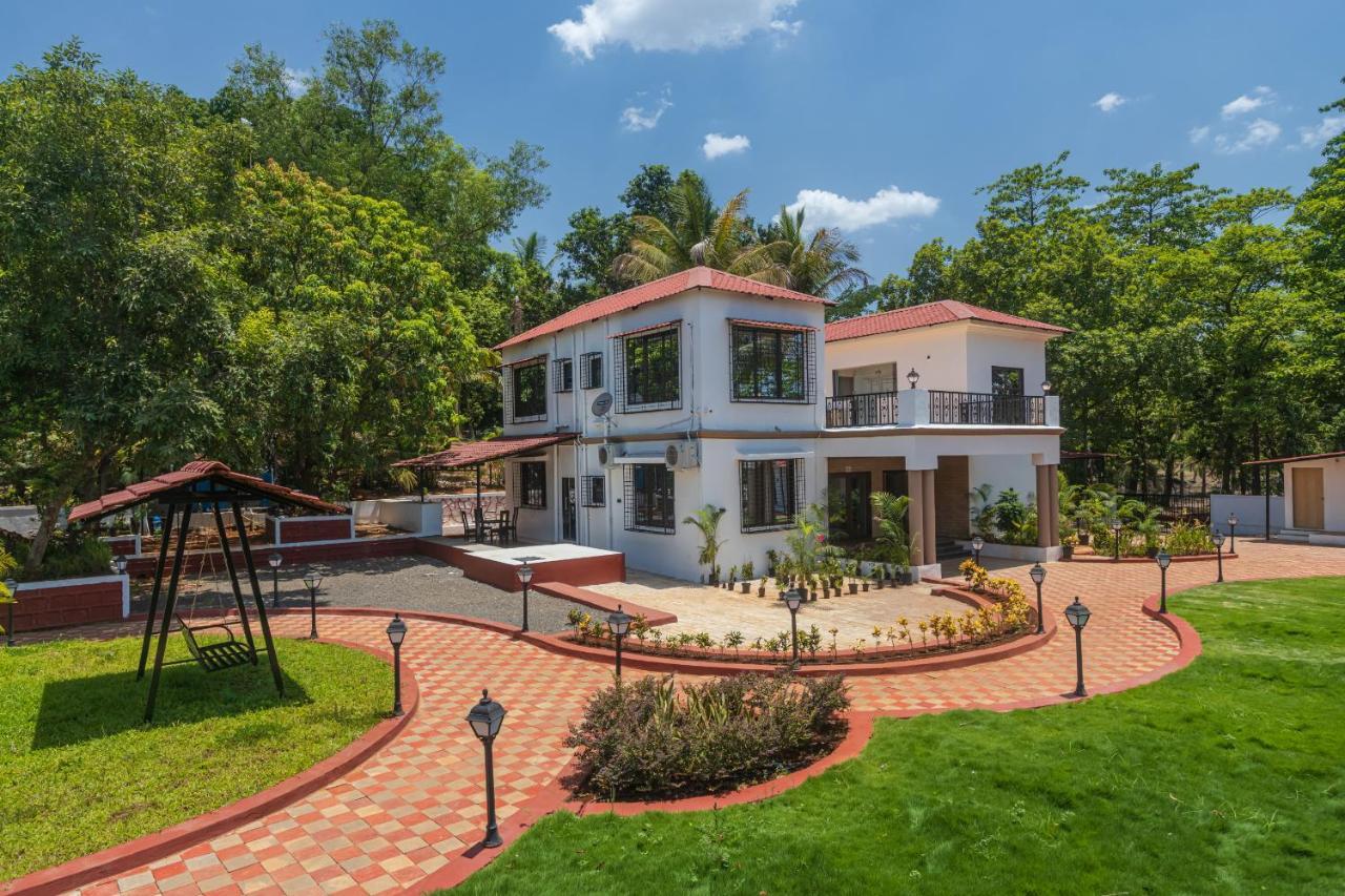 Saffronstays Riverfront Manor, 5-Bdr Pool Villa By Pej River Karjat Buitenkant foto