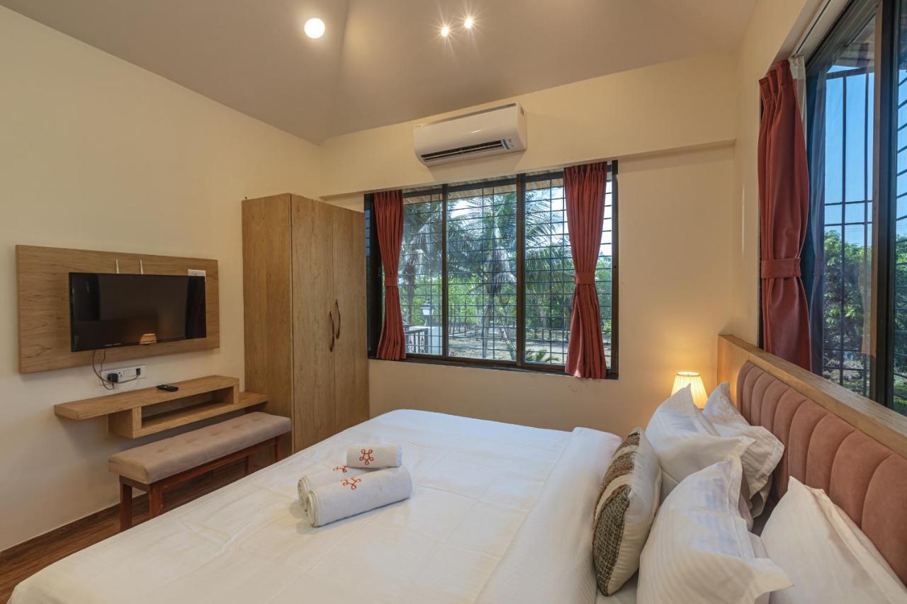 Saffronstays Riverfront Manor, 5-Bdr Pool Villa By Pej River Karjat Buitenkant foto