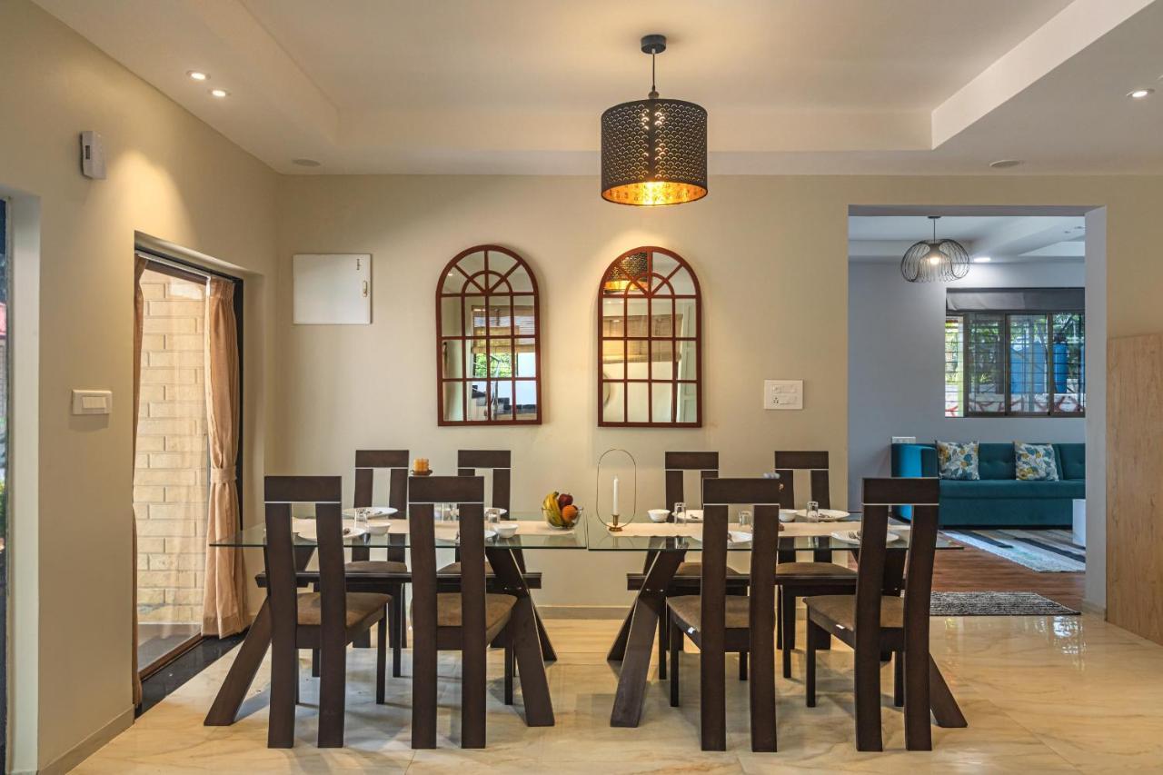Saffronstays Riverfront Manor, 5-Bdr Pool Villa By Pej River Karjat Buitenkant foto