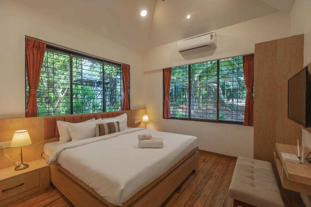 Saffronstays Riverfront Manor, 5-Bdr Pool Villa By Pej River Karjat Buitenkant foto