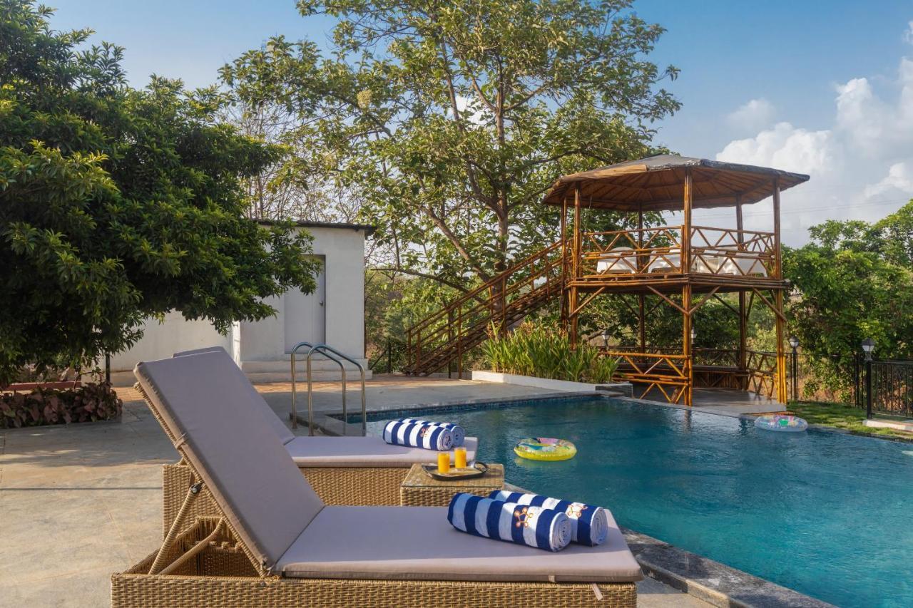 Saffronstays Riverfront Manor, 5-Bdr Pool Villa By Pej River Karjat Buitenkant foto