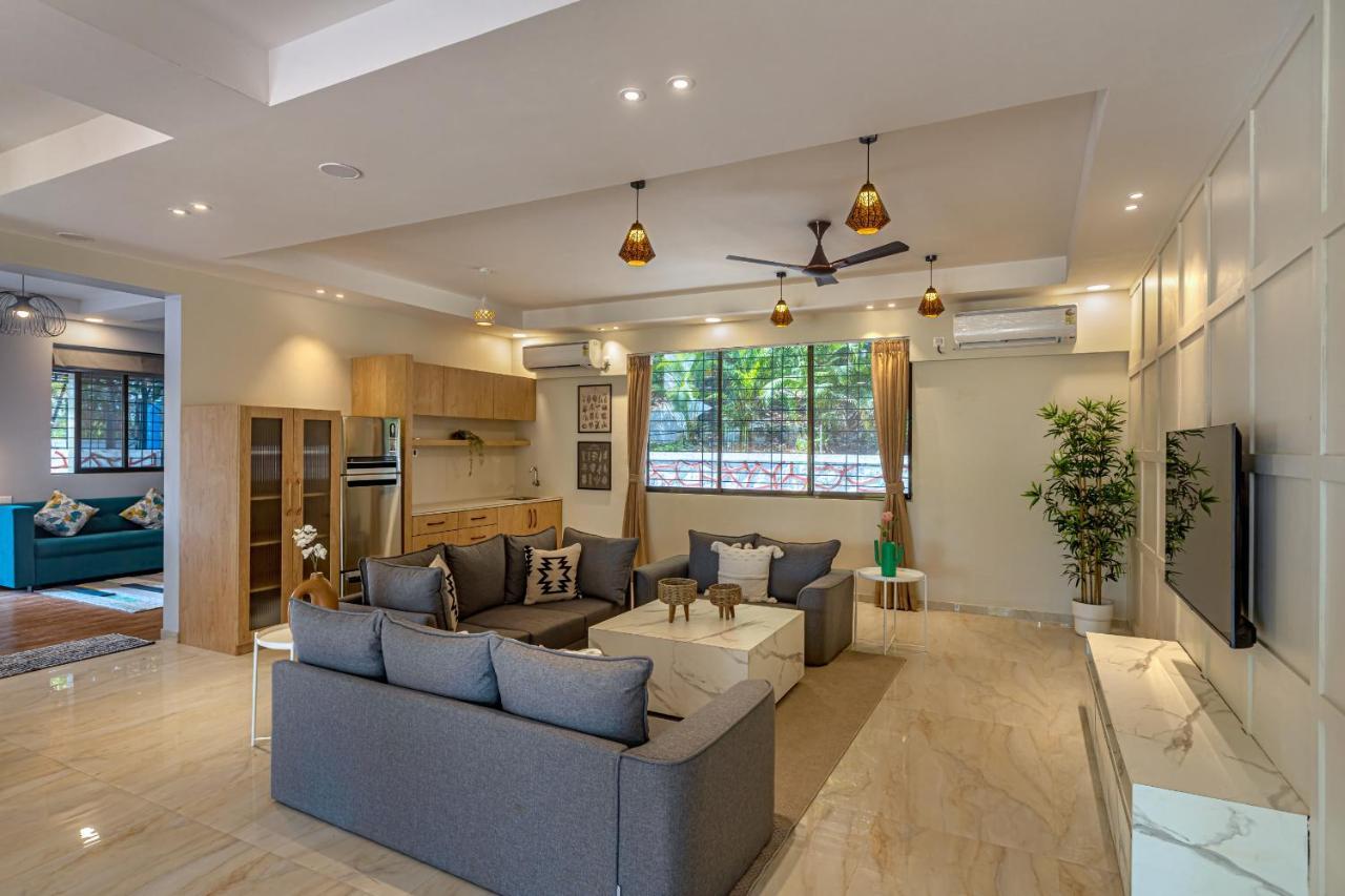 Saffronstays Riverfront Manor, 5-Bdr Pool Villa By Pej River Karjat Buitenkant foto